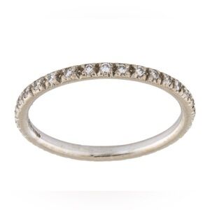 Sam Lehr 18K .25ct Diamond Eternity Band, 5.25